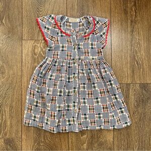 Mikihouse Plaid Dress size 90cm